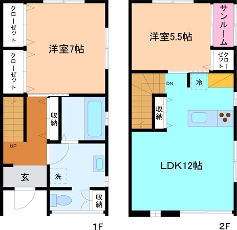 UT-2の物件間取画像